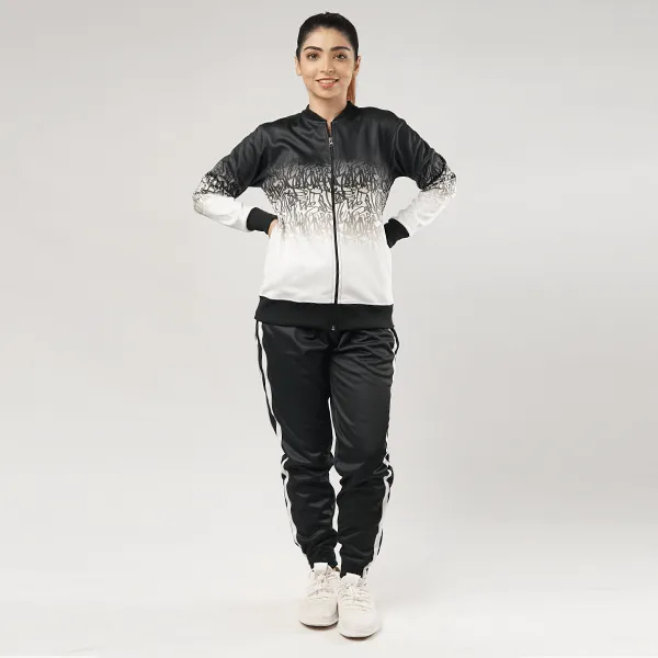 Alphabets Pattern jacket And Jogger Pant Track Suit