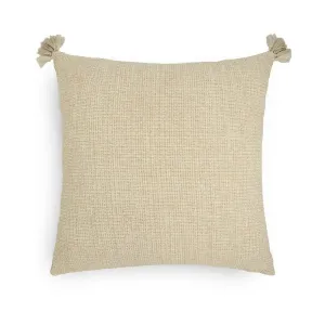 Ananya Handwoven Cream Linen Cushion Cover | 12 x 12 inches , 16 x 16 inches , 12 x 20 inches , 20 x 20 inches