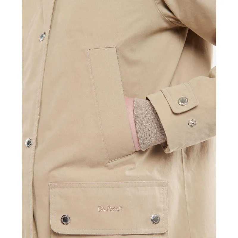 Barbour Scarlet Ladies Waterproof Coat - Sand Dune/Ancient