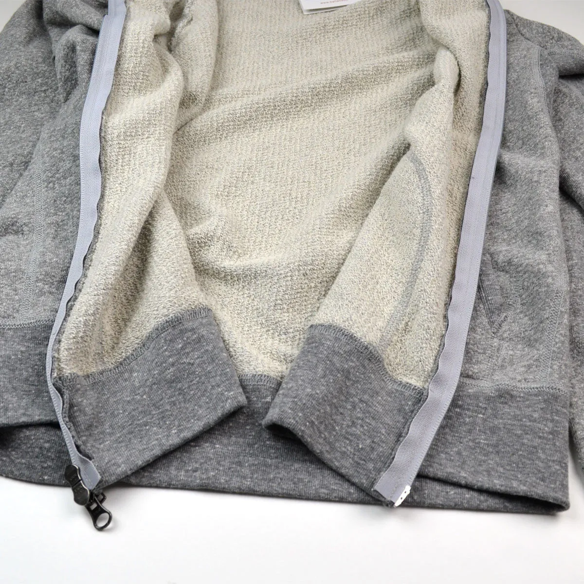 Battenwear - Gym Sweat Jacket - Heather Grey