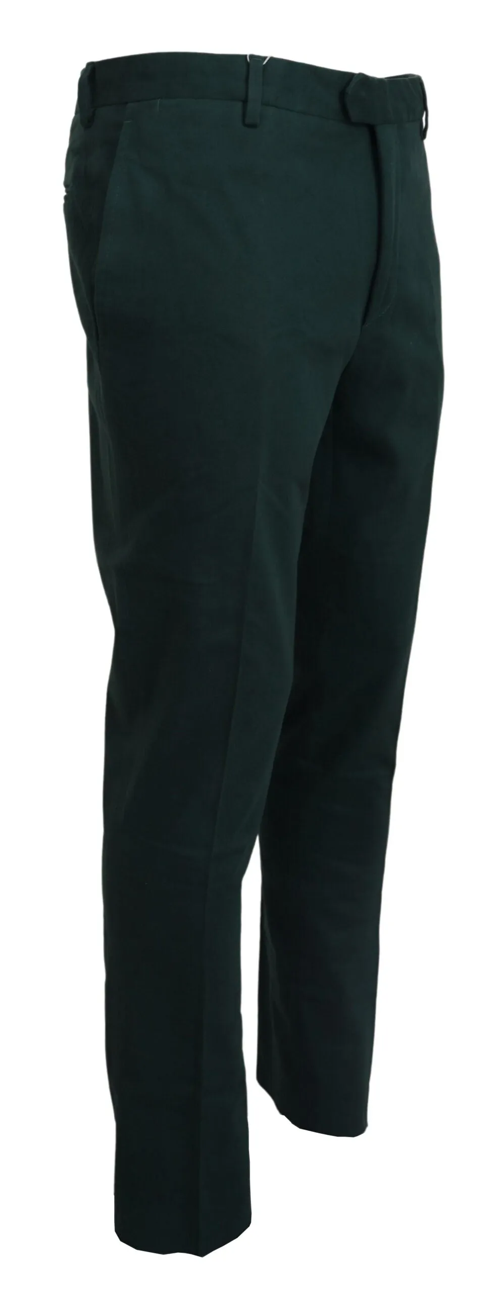 BENCIVENGA Dark Green Cotton Skinny  Pants