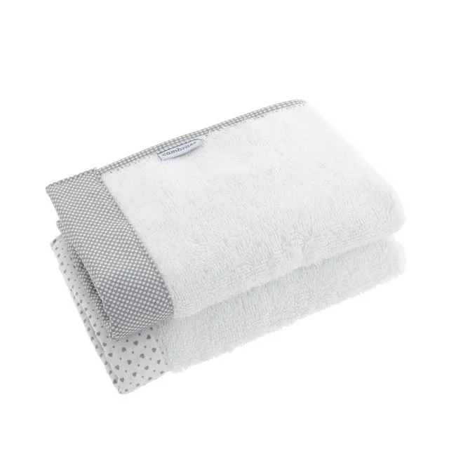 Cambrass Set 2 Towel Essentia Grey 25x35x1cm