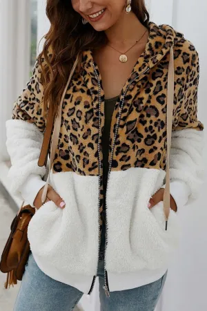 Chicindress Leopard Stitching Coat(3 Colors)