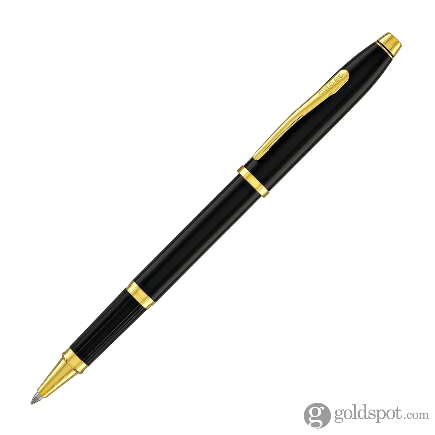 Cross Century II Selectip Rollerball Pen in Presidential Black Lacquer