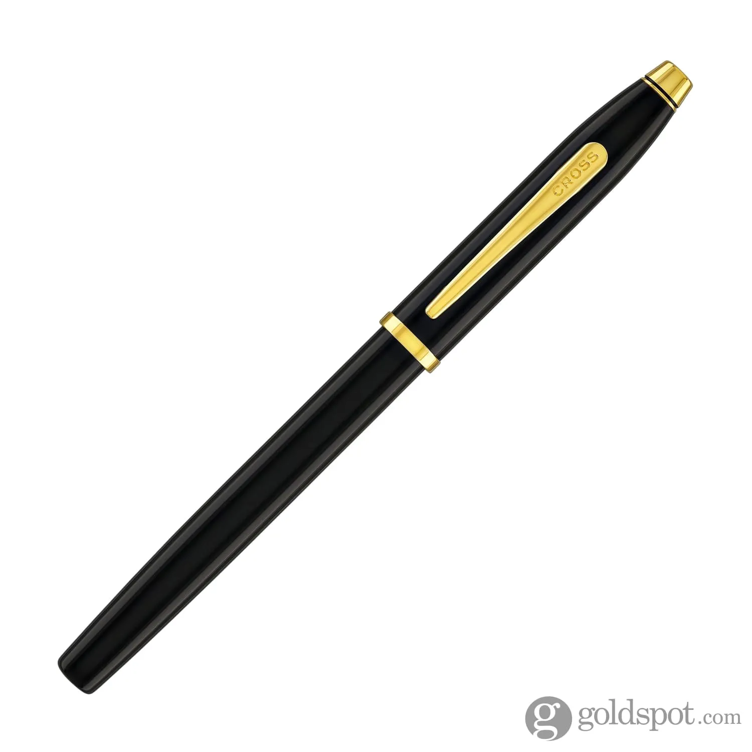 Cross Century II Selectip Rollerball Pen in Presidential Black Lacquer