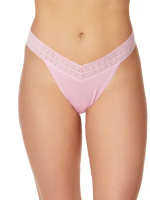 Dream Original Rise Modal Thong In Cotton Candy - Hanky Panky