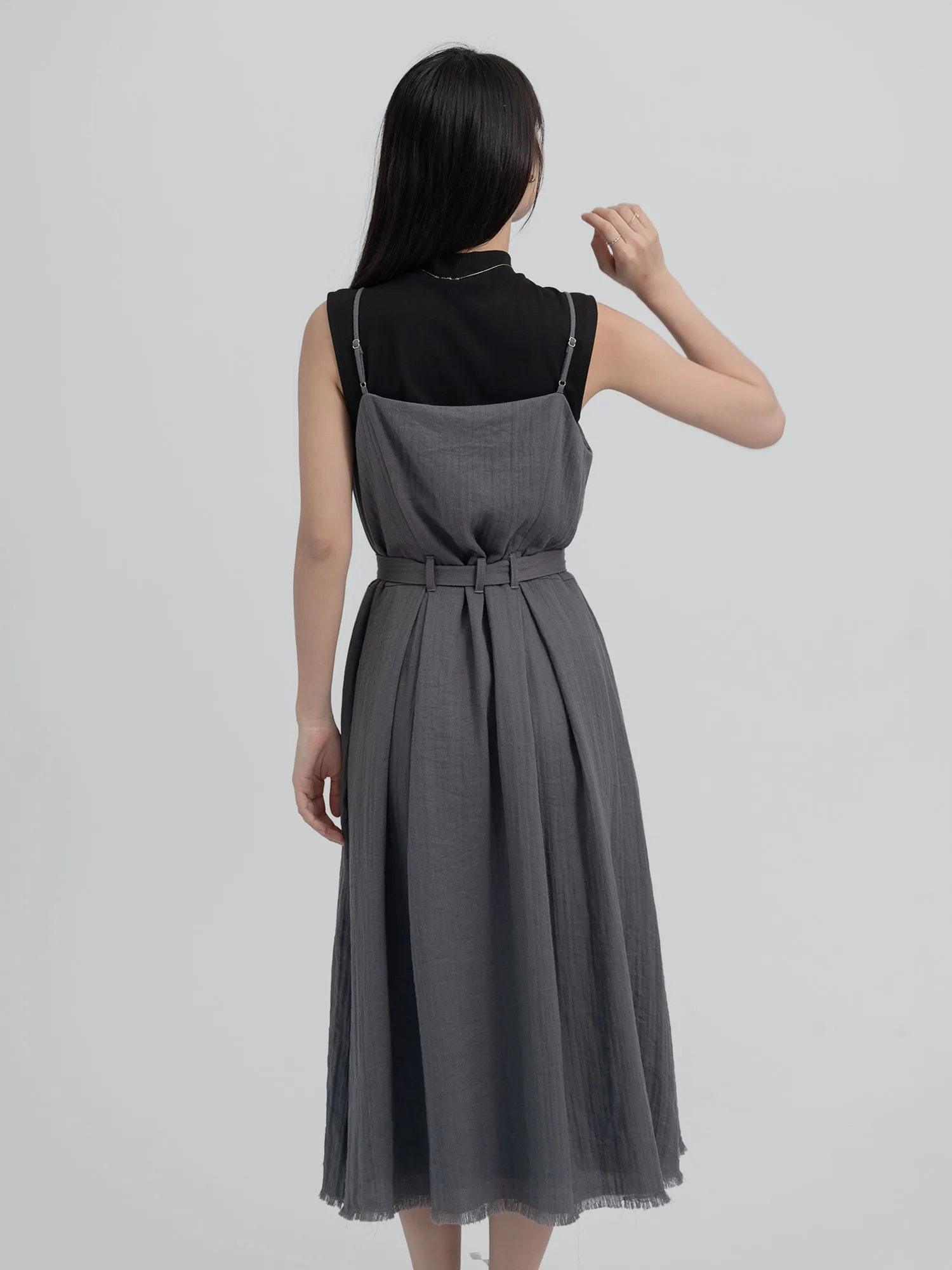 Elysia Buckled Cami Dress