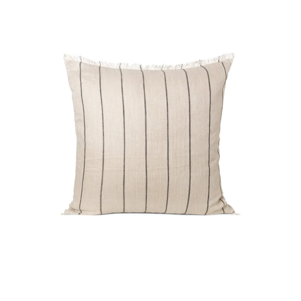 ferm LIVING Calm Cushion - Large - Camel / Black