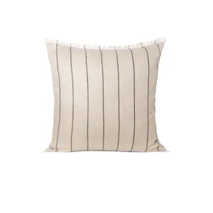 ferm LIVING Calm Cushion - Large - Camel / Black