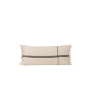 ferm LIVING Calm Cushion Long - Camel / Black