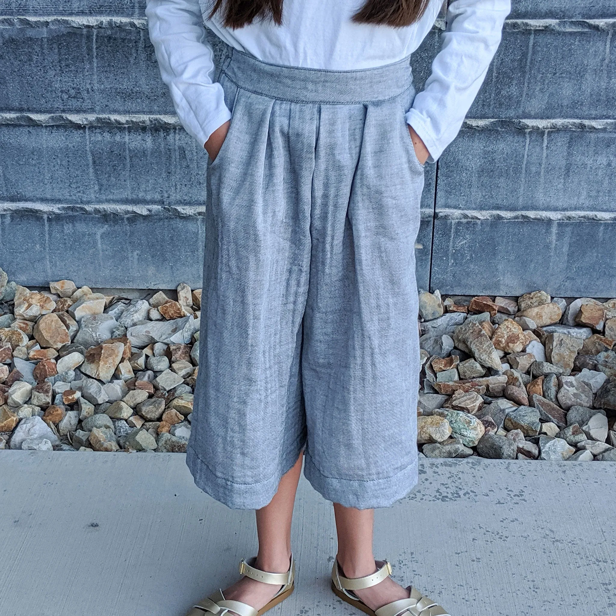 Fernway Culottes Sewing Pattern - Child