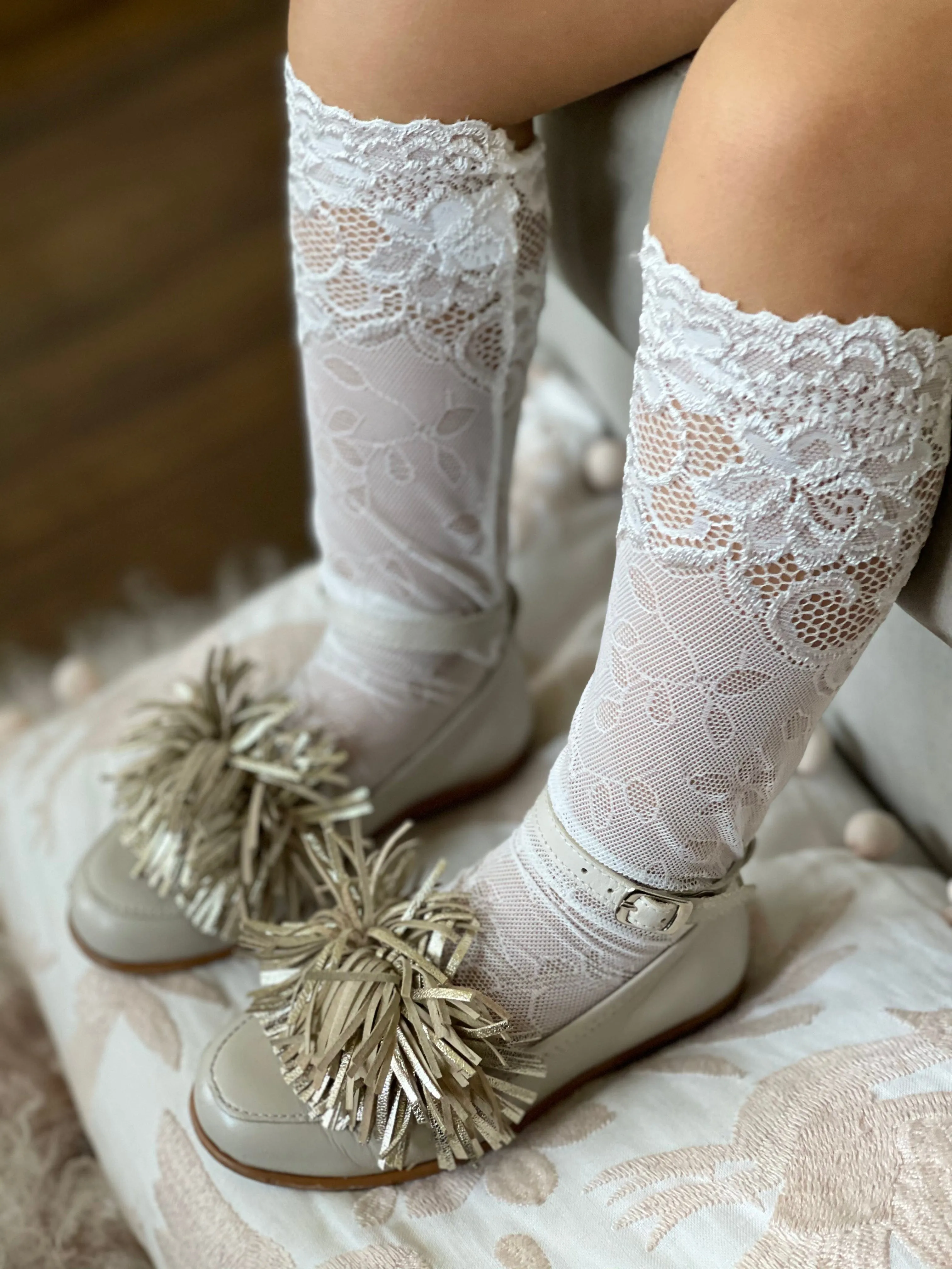 Flora Lace Socks