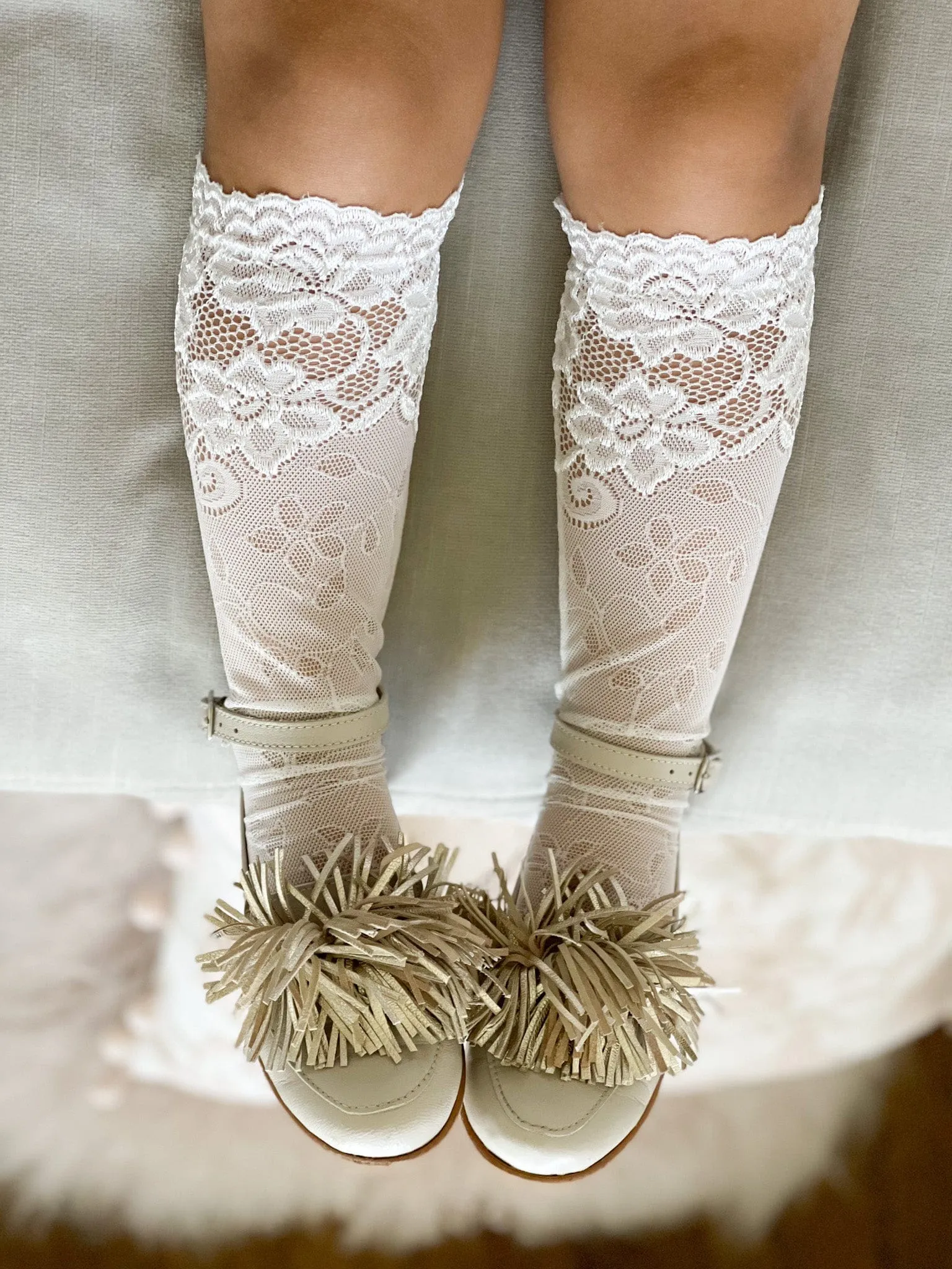 Flora Lace Socks