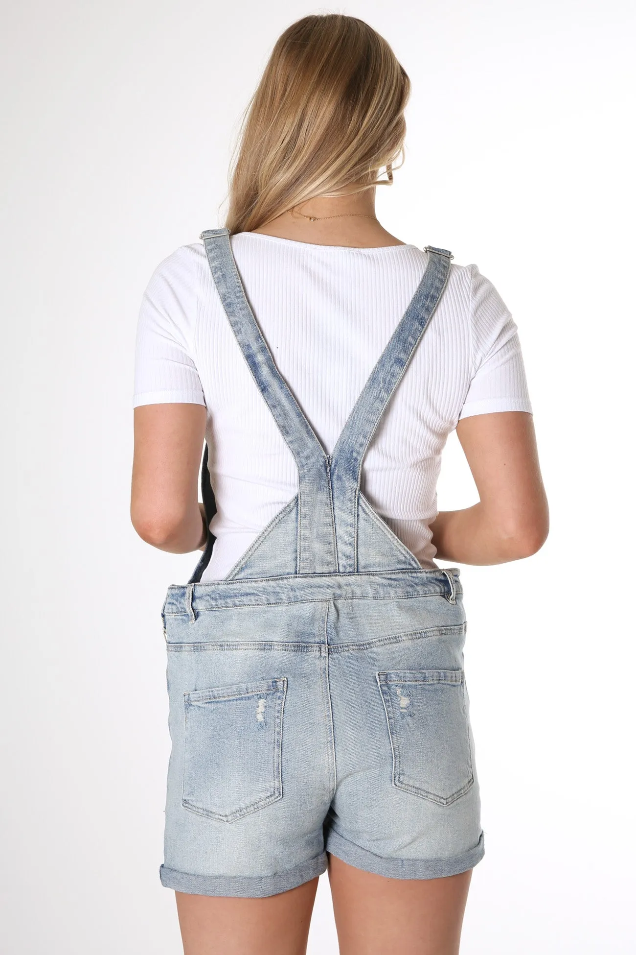 Frida Denim Dungaree Indigo Wash