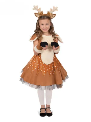 Girls Costume - Doe The Deer Costume