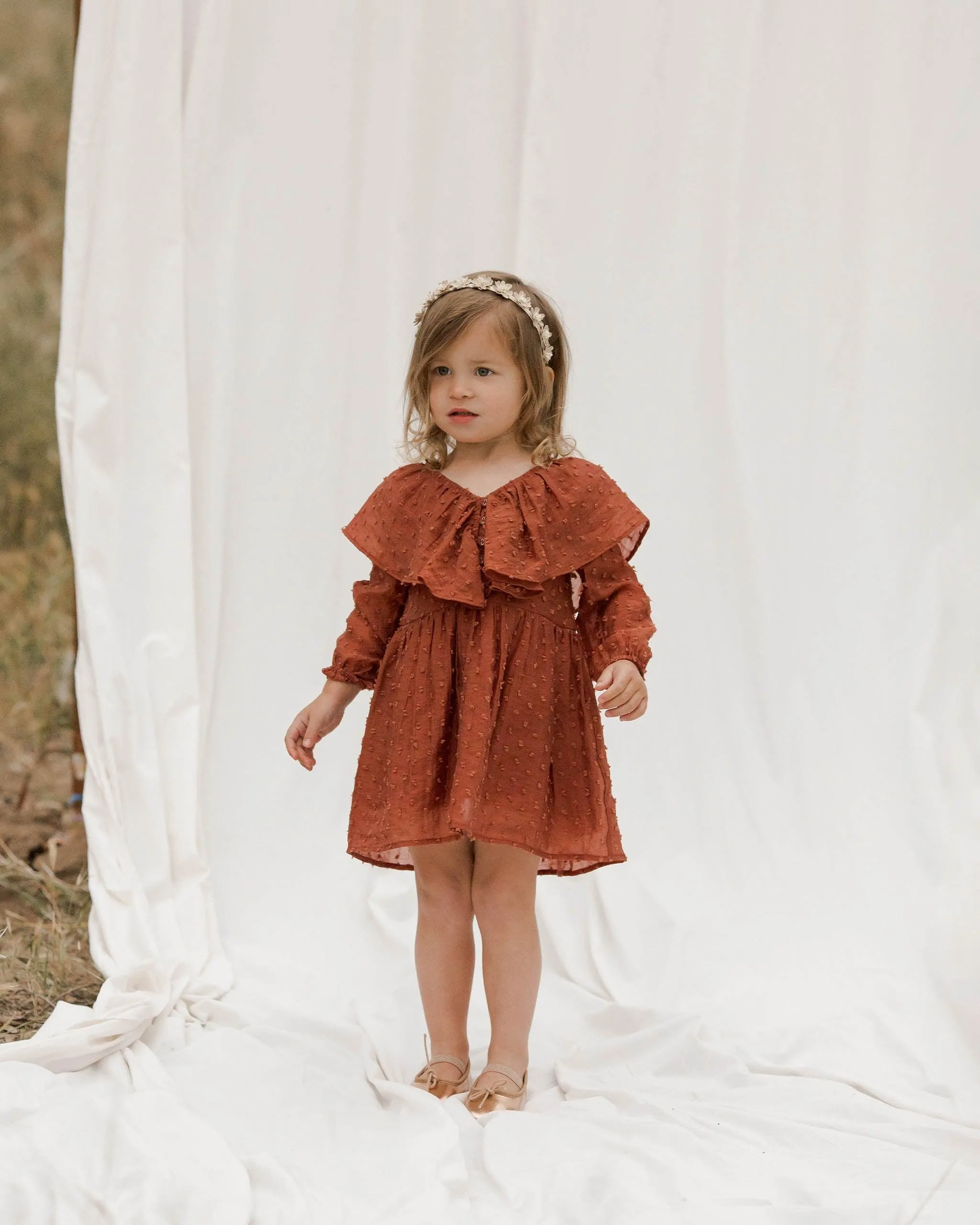 Girls Dresses |Claudette Dress in Berry | Noralee