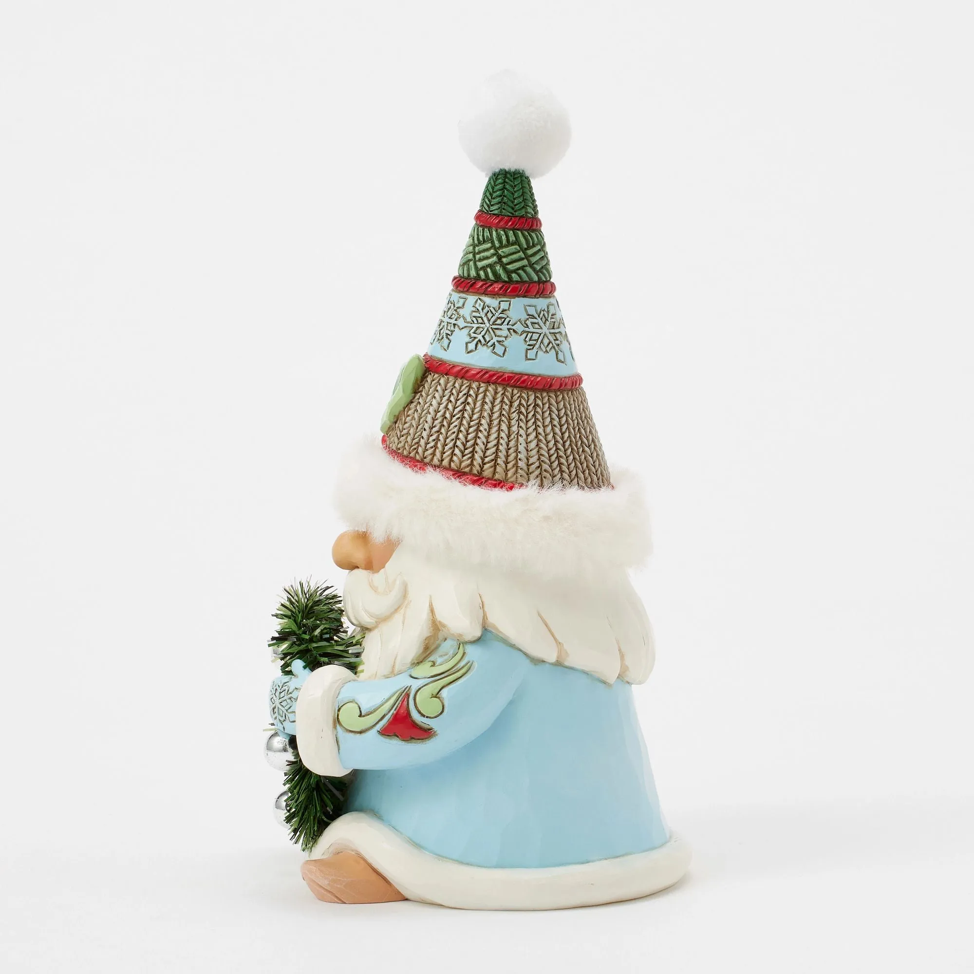 Gnome Wreath & Fur Hat Fig