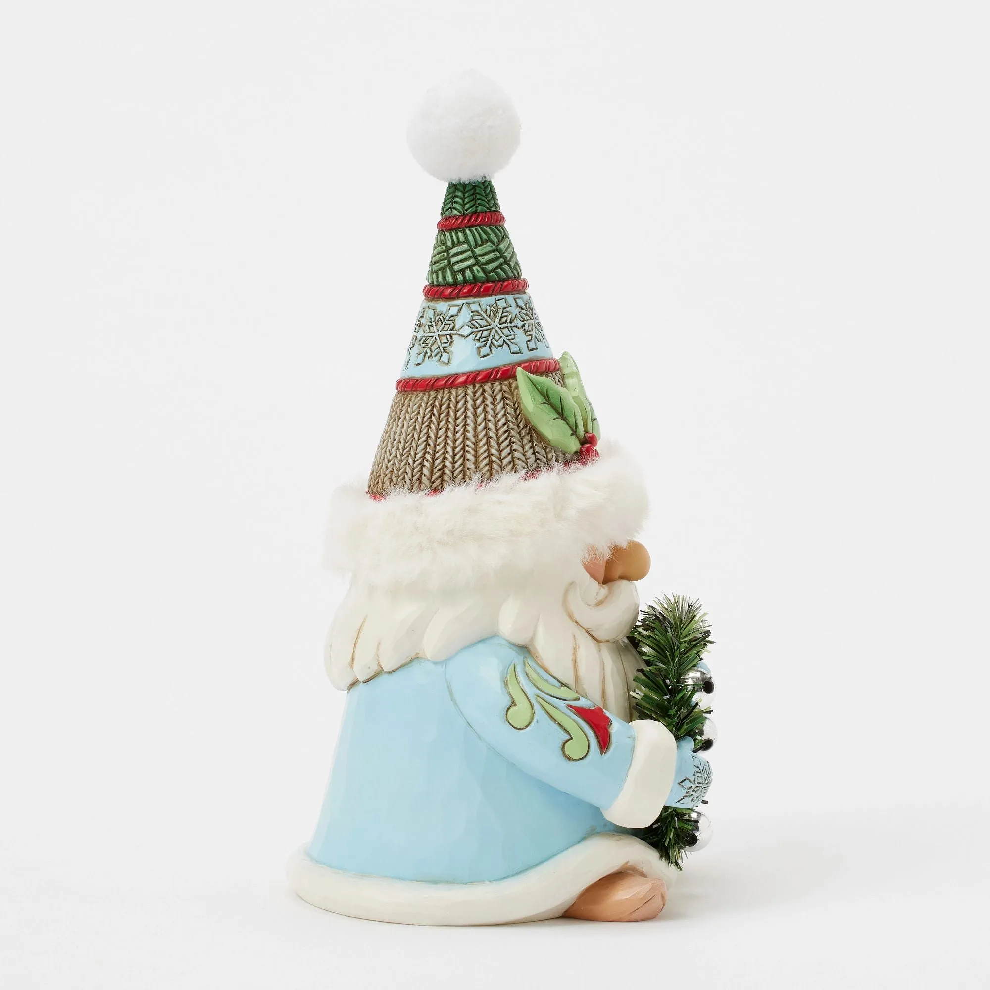 Gnome Wreath & Fur Hat Fig