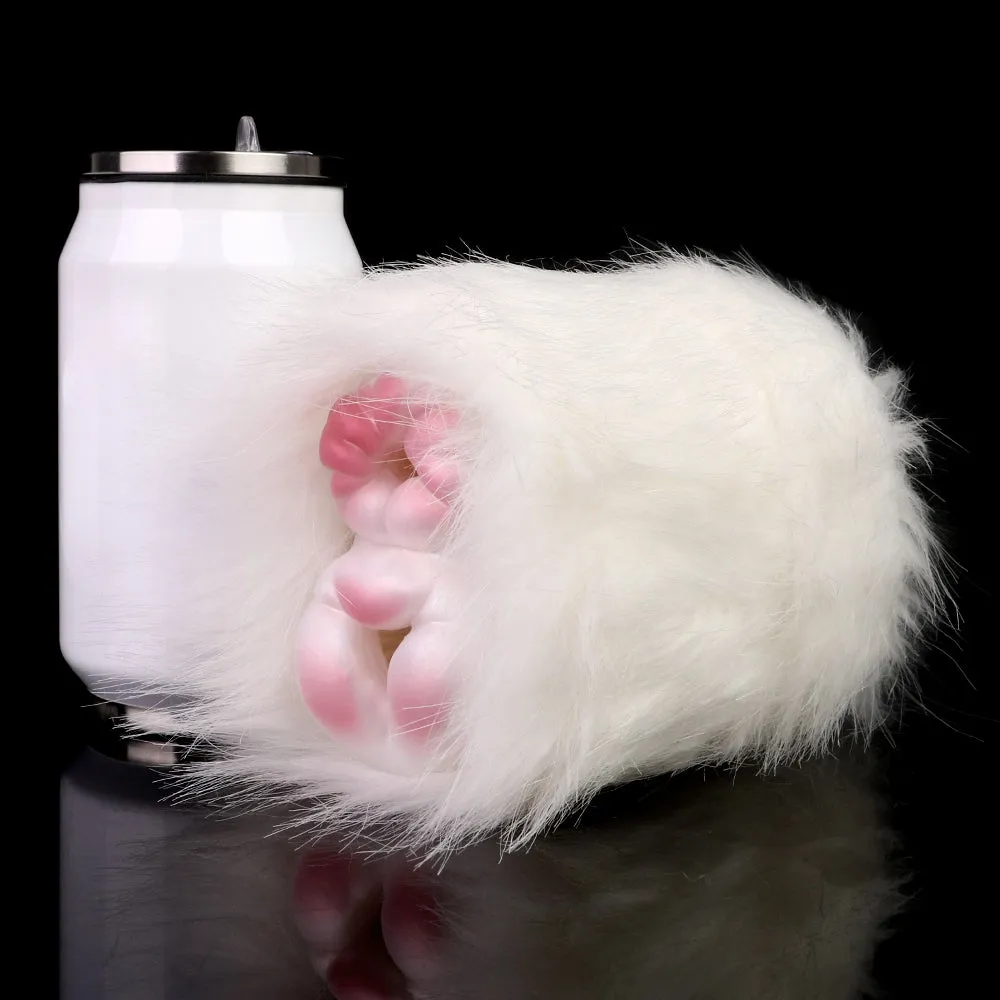 Guinea Pig Pocket Pussy Male Masturbator - Lifelike Animal Fur Penis Masturbation Cup