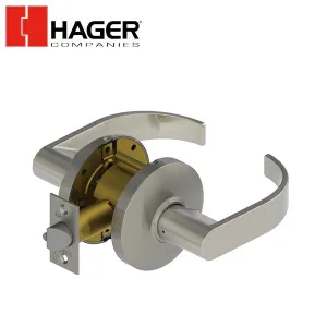 Hager - 3510 - Lever - Passage - 2-3/4" - Optional Finish - Optional Trim