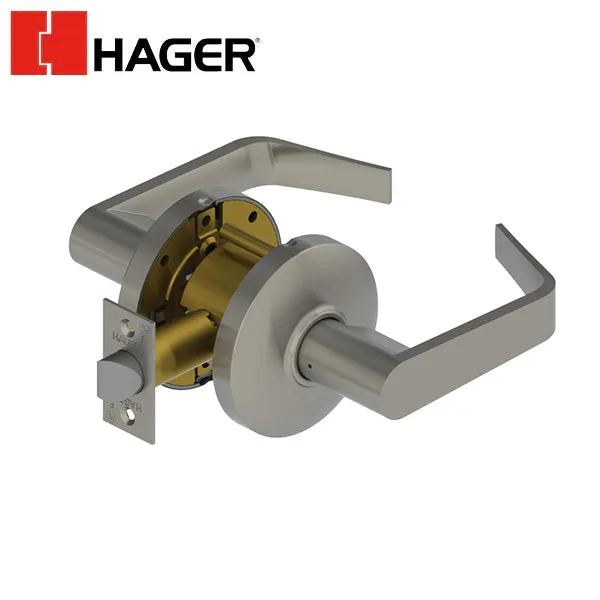 Hager - 3510 - Lever - Passage - 2-3/4" - Optional Finish - Optional Trim