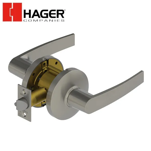 Hager - 3510 - Lever - Passage - 2-3/4" - Optional Finish - Optional Trim