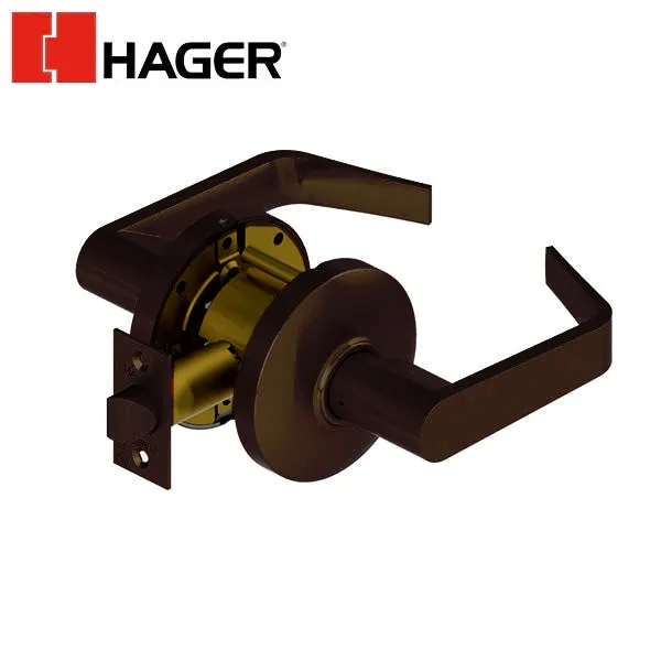 Hager - 3510 - Lever - Passage - 2-3/4" - Optional Finish - Optional Trim