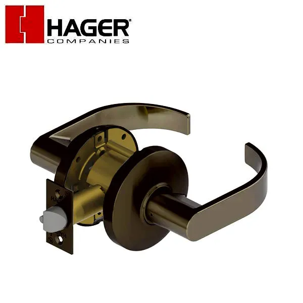 Hager - 3510 - Lever - Passage - 2-3/4" - Optional Finish - Optional Trim