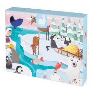 Janod Tactile Puzzle - Life on the Ice