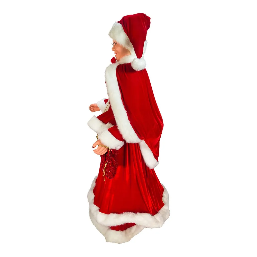 Kurt Adler 68-Inch Elegant Mrs. Claus