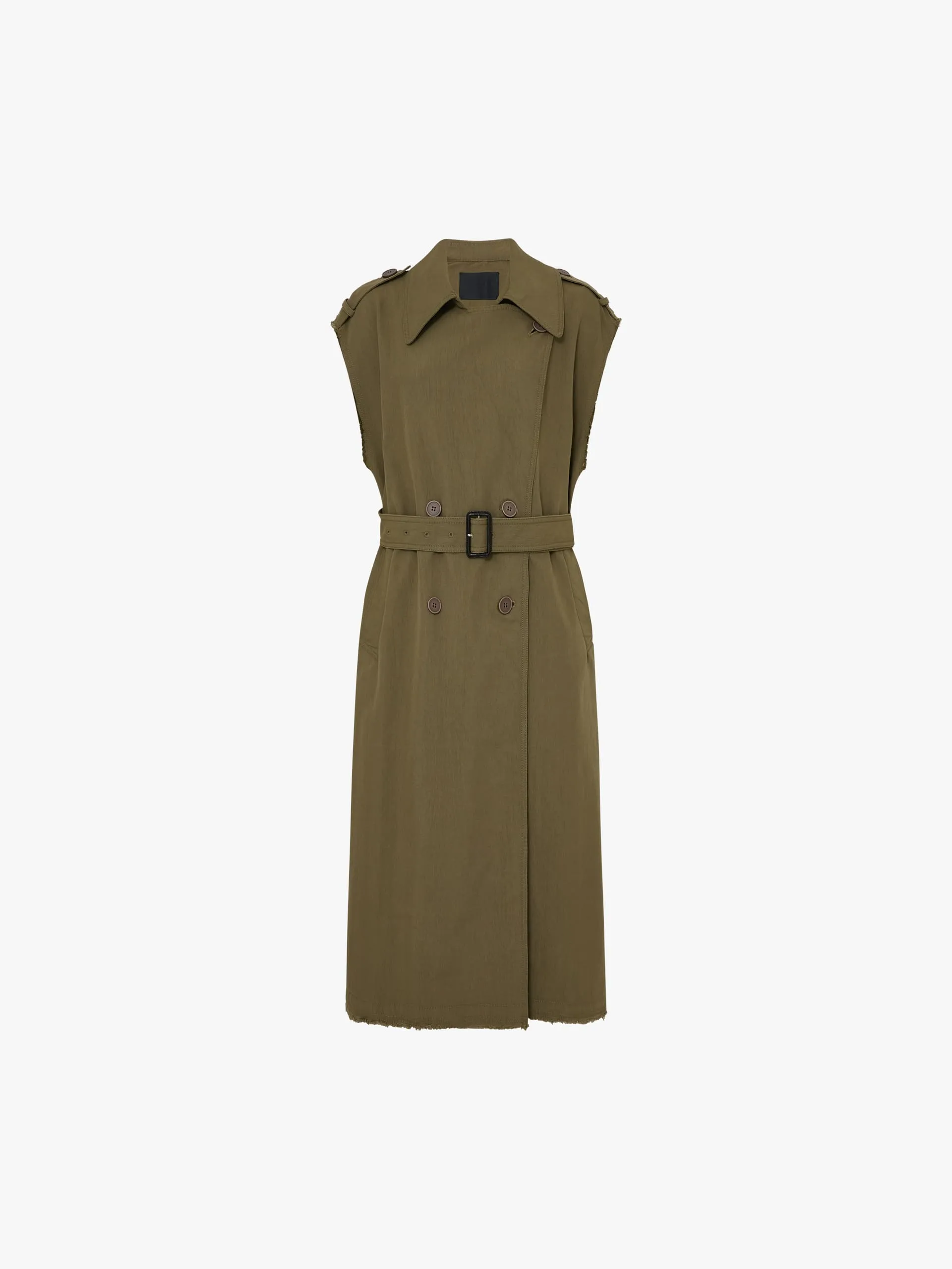 Long Sleeveless Coat