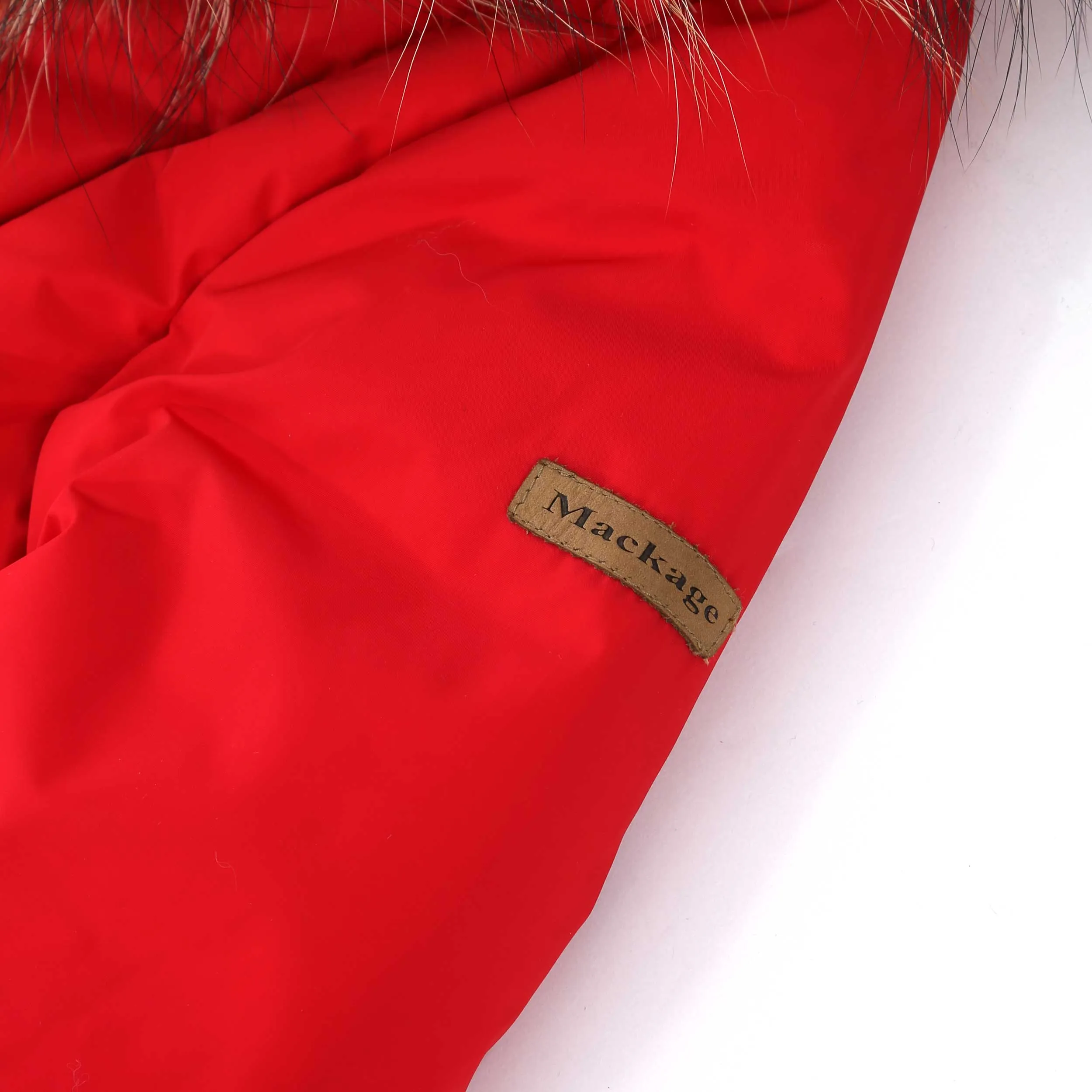 Mackage LeeLee FR Kids Jacket in Red