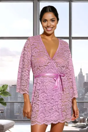 Magnolia Robe in Neela Flower