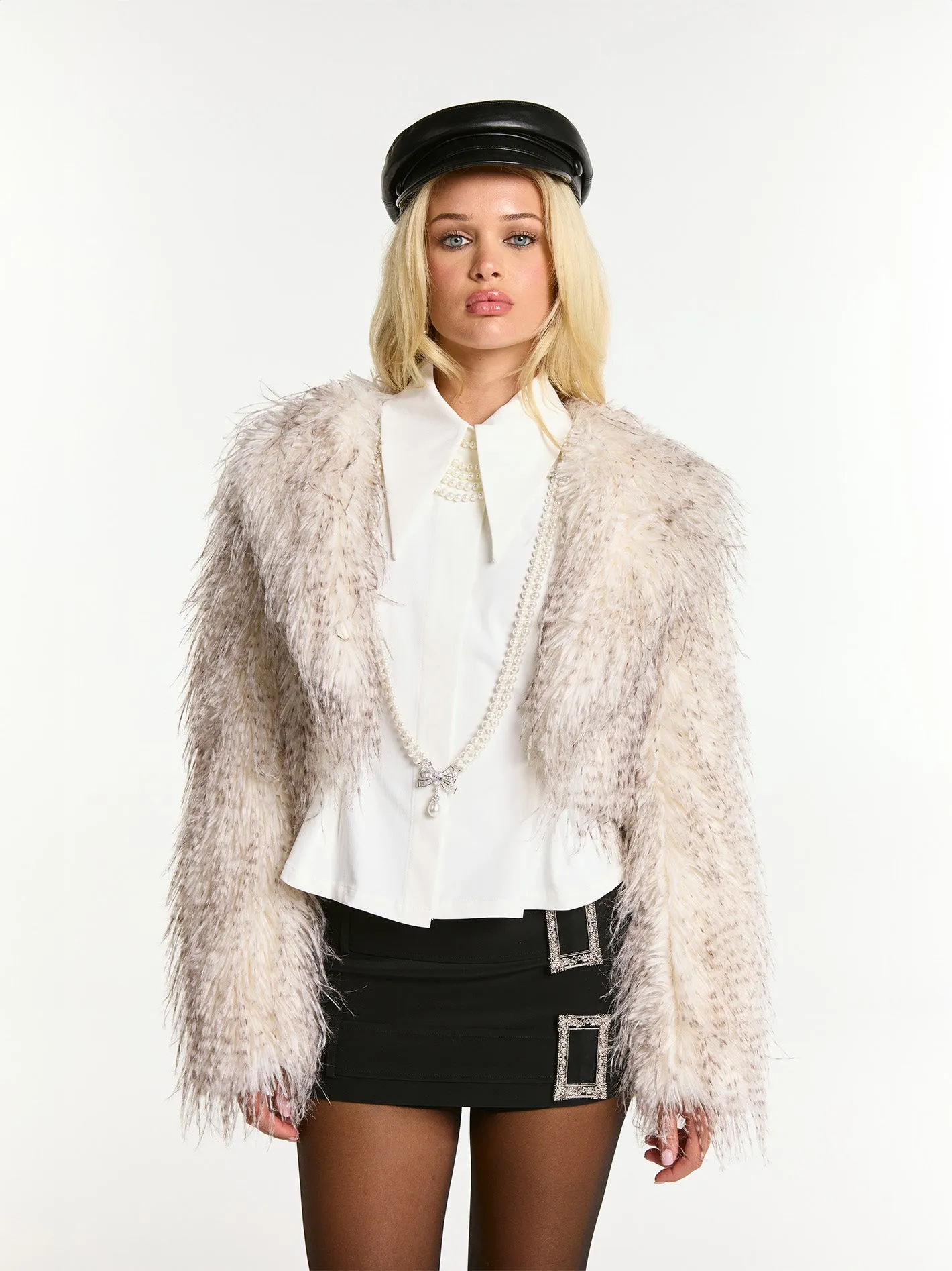 Mara Fur Coat (Pattern)