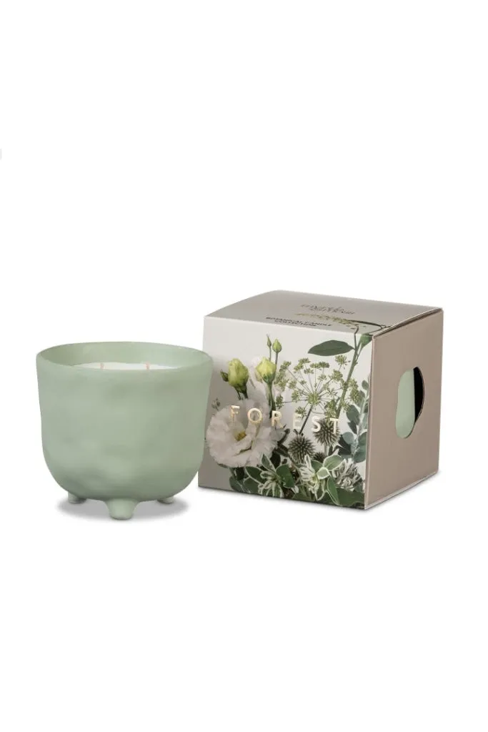 Myrtle & Moss - Botanical Candle Forest - Sage Green Pot