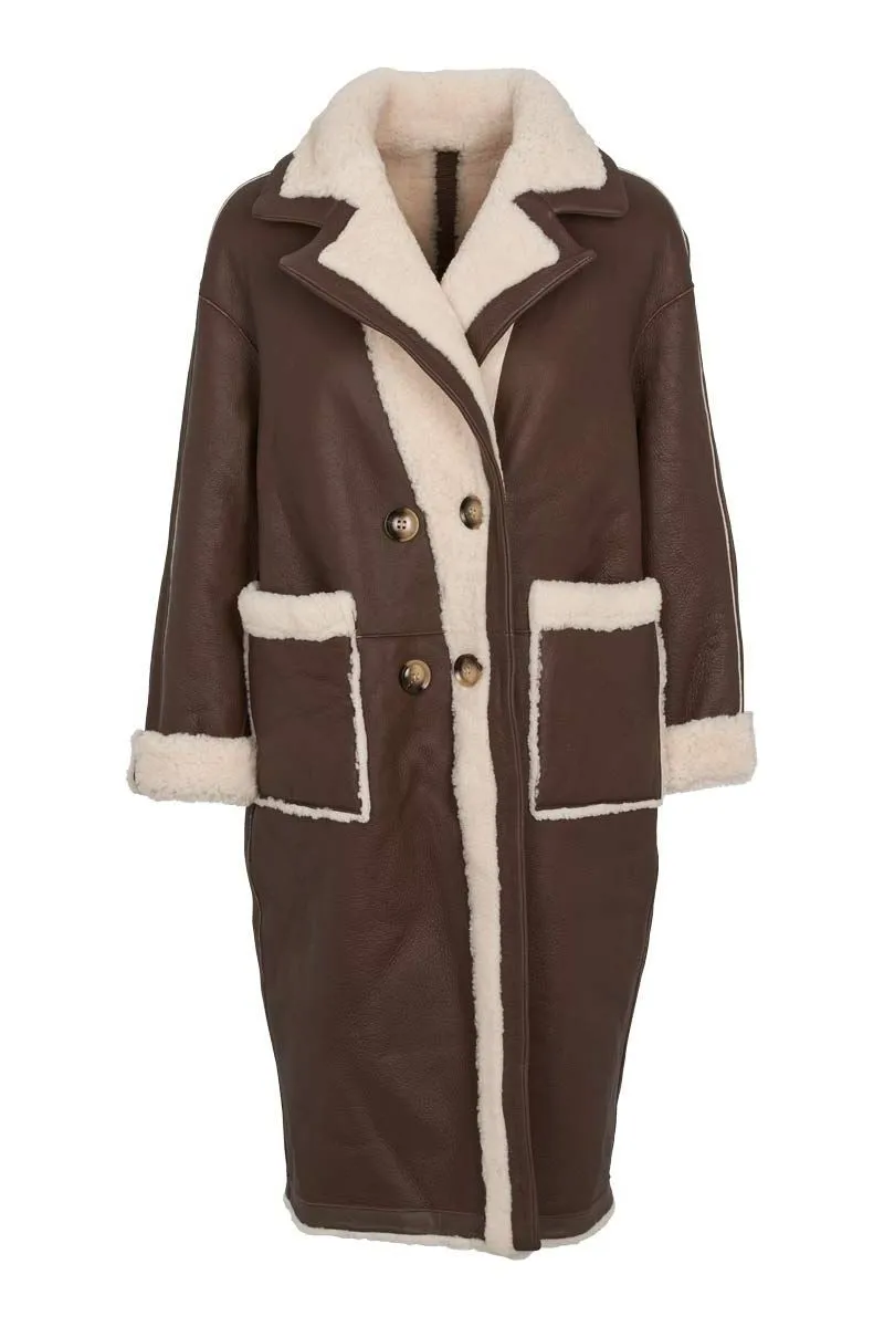 NC - Natures Collection Jill Coat | Assorted Shearling Lamb | Offered Online Only