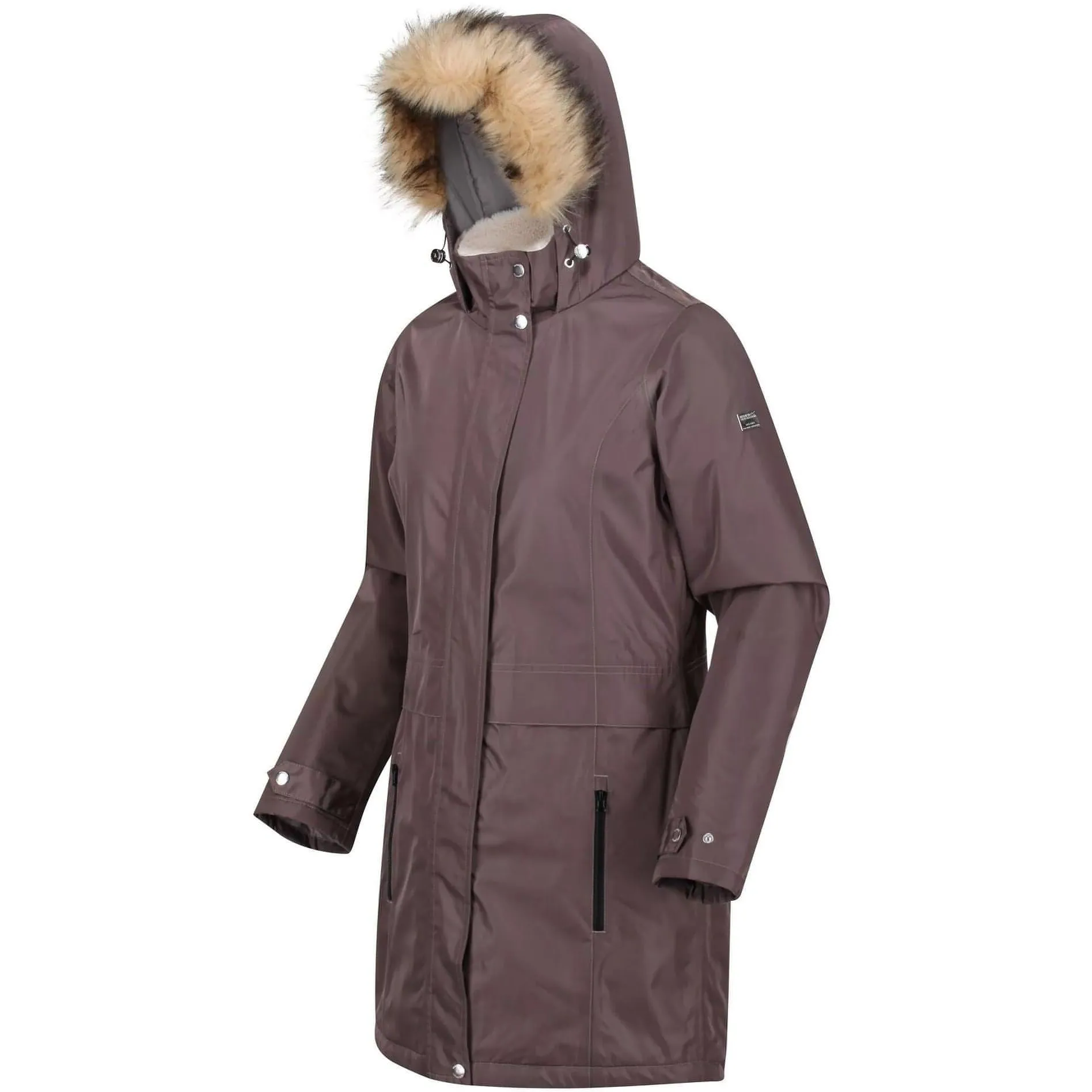 Regatta Lexis Waterproof Insulated Womens Parka Jacket - Brown