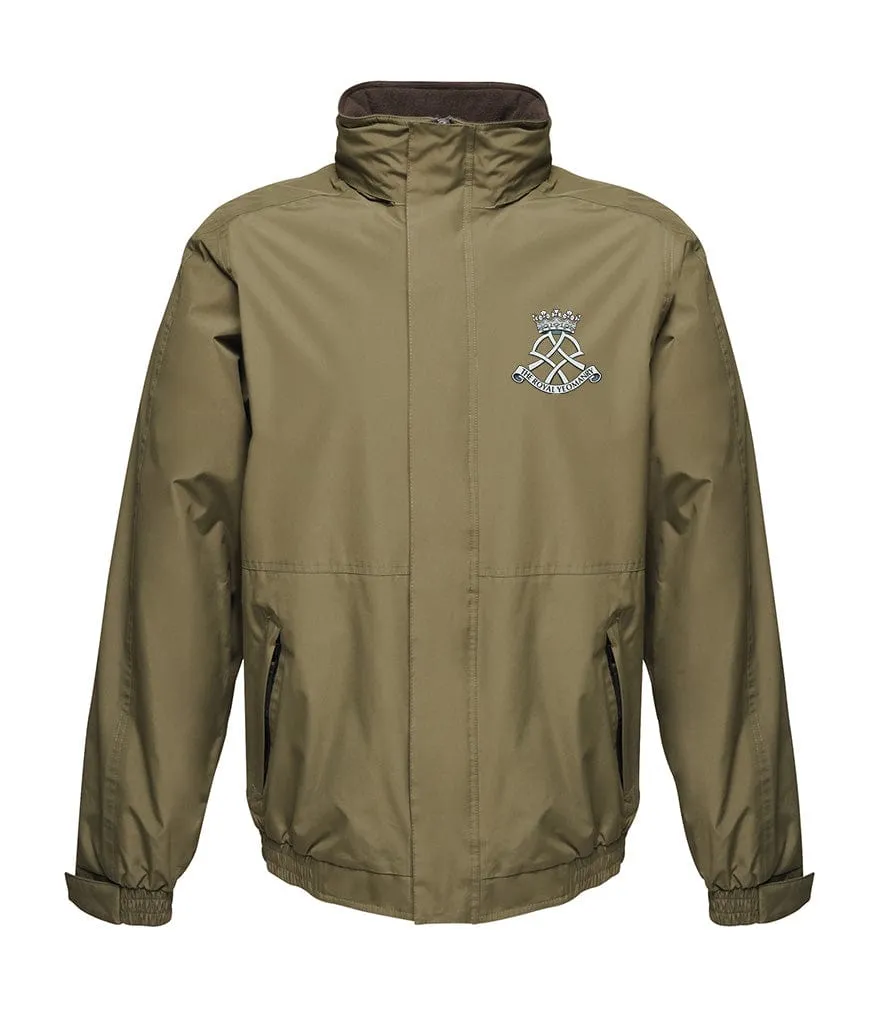 Royal Yeomanry Embroidered Regatta Waterproof Insulated Jacket