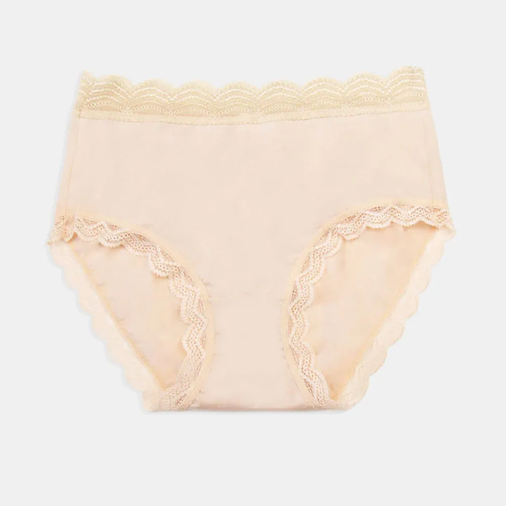 Sand Essential High Rise Four Knicker Box