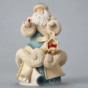 Santa with Cardinals Masterpiece - Foundations by Enesco