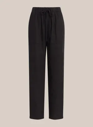 Side Ladder Trim Pocket Trouser - Black