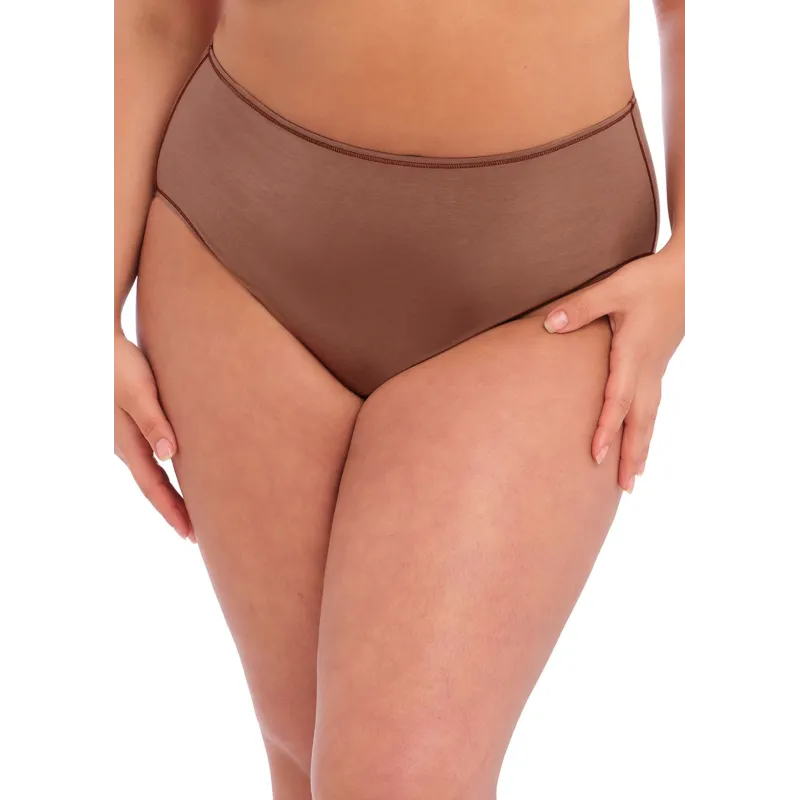 Smooth Full Brief Clove Brown - Elomi