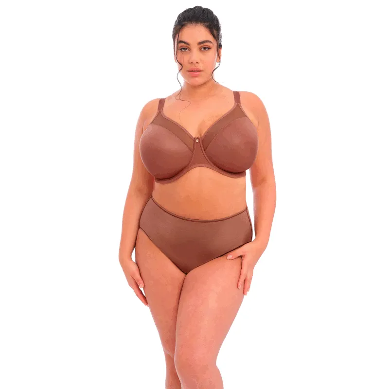 Smooth Full Brief Clove Brown - Elomi