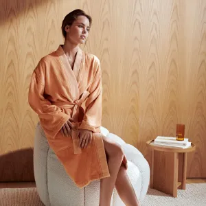 Supersoft Luxury Toweling Bath Robe Quince by Sheridan