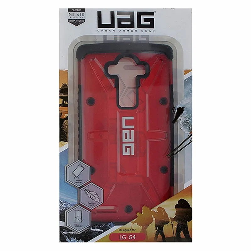 Urban Armor Gear Composite Hardshell Case Cover for LG G4 - Red / Black