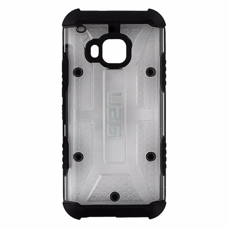 Urban Armor Gear Hardshell Composite Case Cover for HTC One M9 - Clear / Black