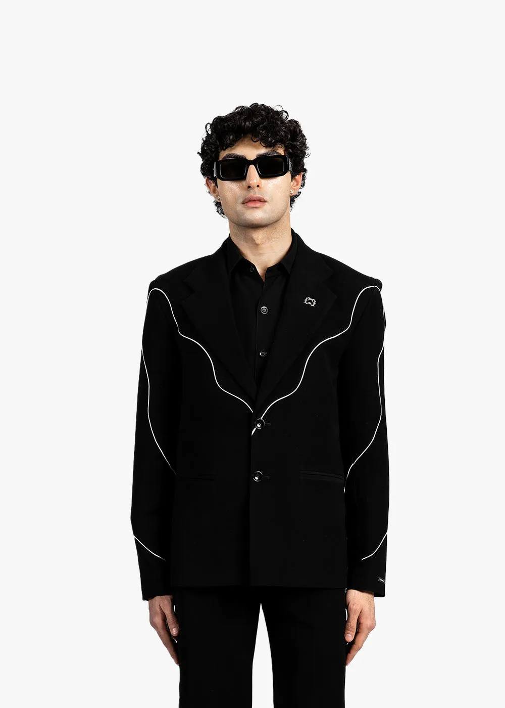 WIRED BLAZER - BLACK