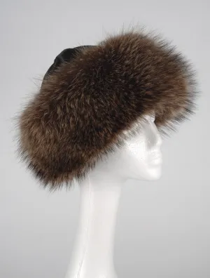 Women'S Silver Tip Racoon Fur Hat