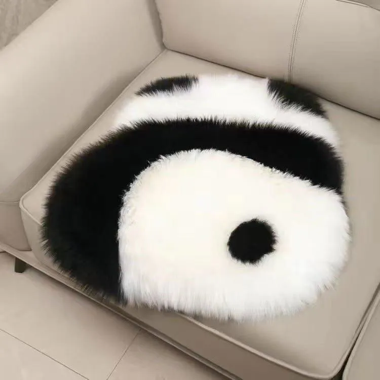 Wool Panda Charm Pillow Cushion